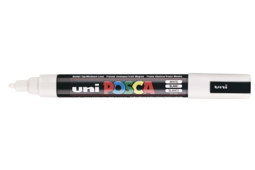Posca 5M Blanco Marcador Acrilico 1.8-2.5mm 