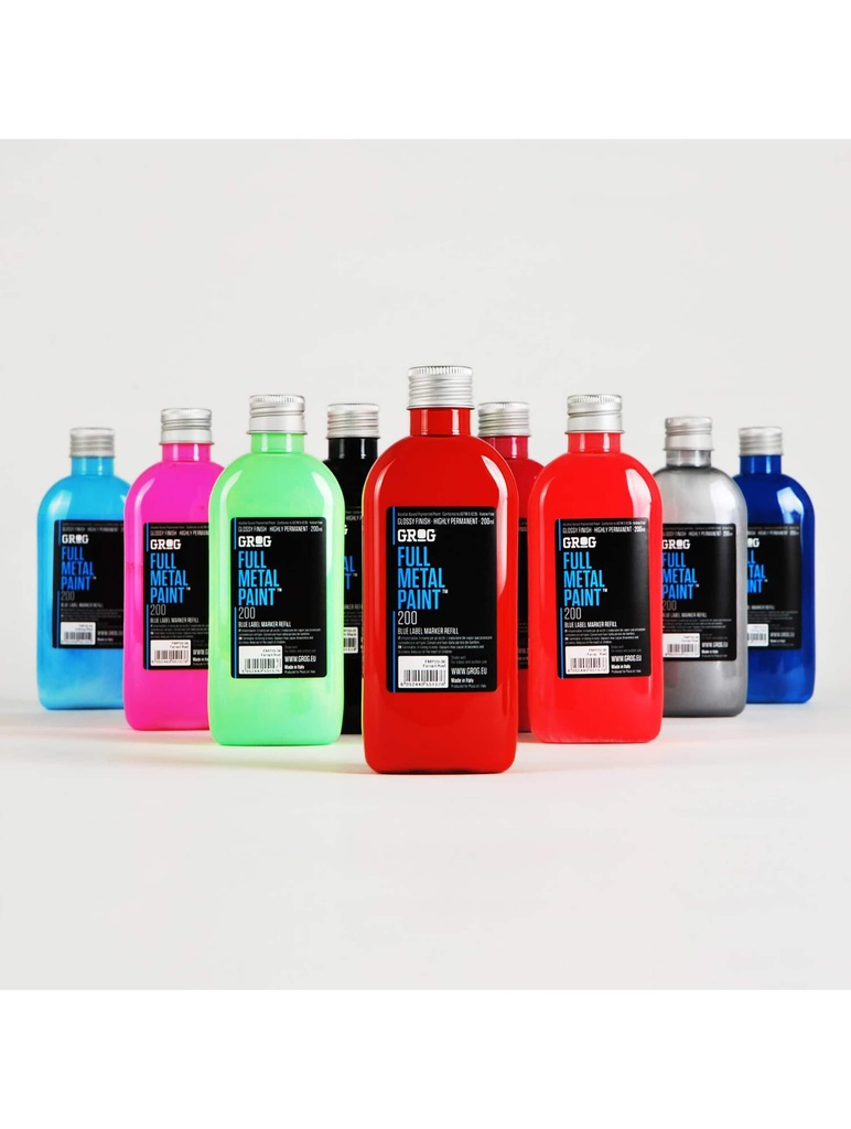 Grog Paint Full Metal Piggy Pink Pintura para Marcadores 200ml 