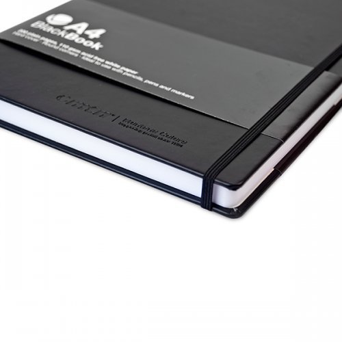 Mtn Papel Blanco BlackBook A4 21.5 x 29.5cm 200 pag 110gr 