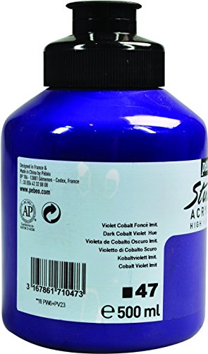 Pebeo Morado Pintura Acrilica 500ml 