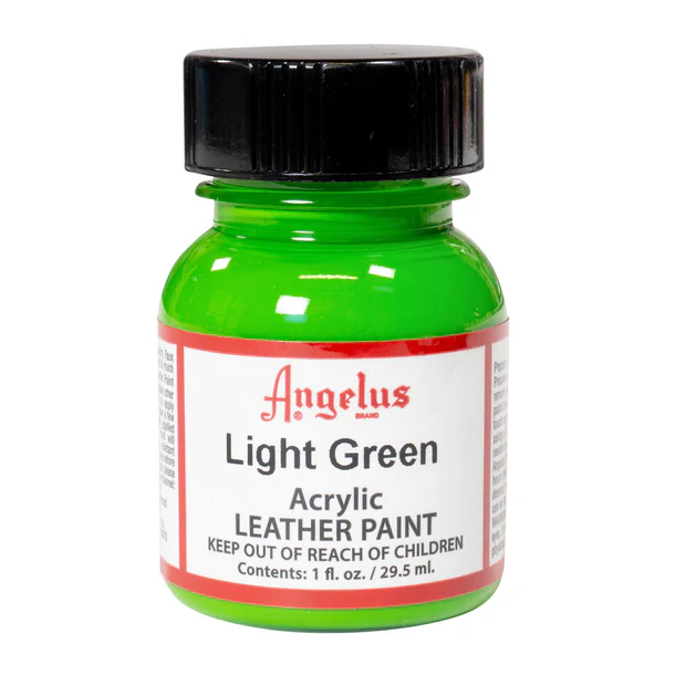  Angelus Light Green Paint Pintura Acrilica 1 Oz.  