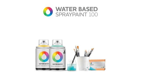 Mtn Water Based Silver Pintura en Aerosol 100ml  