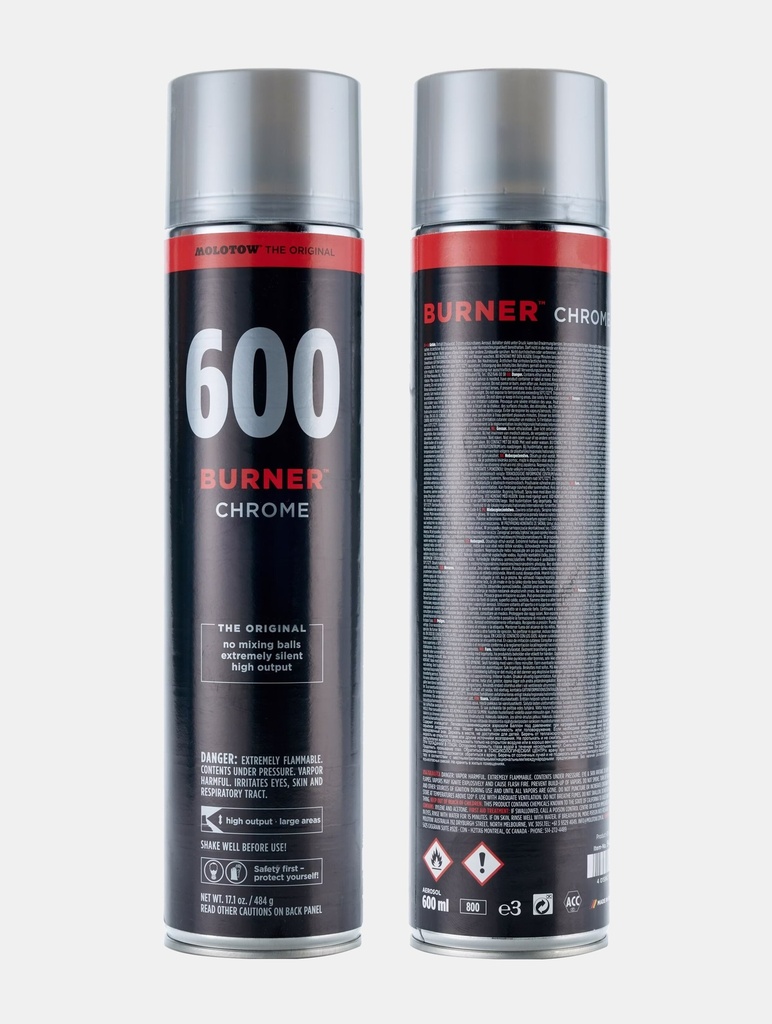  Molotow Burner Cromo 600 ml 
