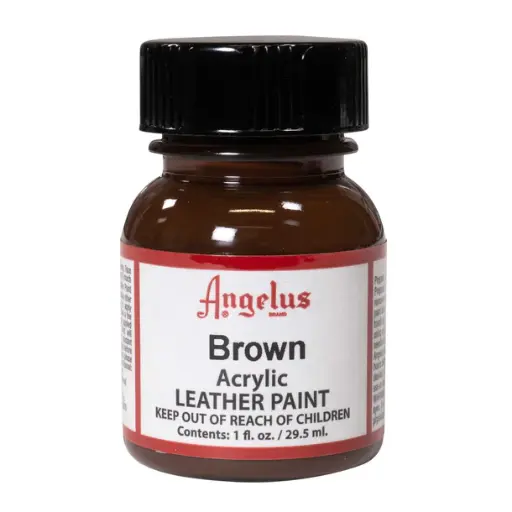  Angelus Brown Paint Pintura Acrilica 1 Oz.  