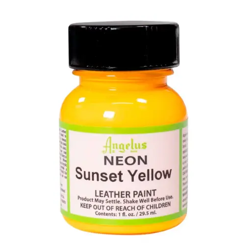 Angelus Neon Sunset Yellow Paint Pintura Acrilica 